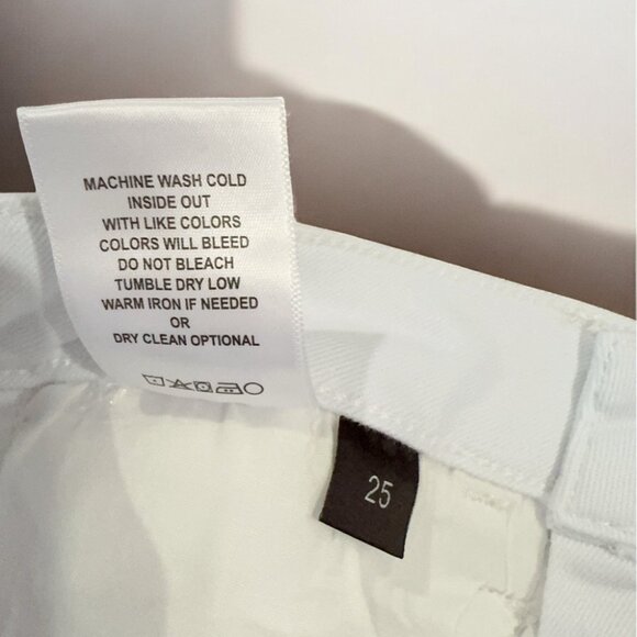 NWT Flying Monkey Denim Cotton Split Hem Mid Rise Crop Flare Jeans - Picture 10 of 12